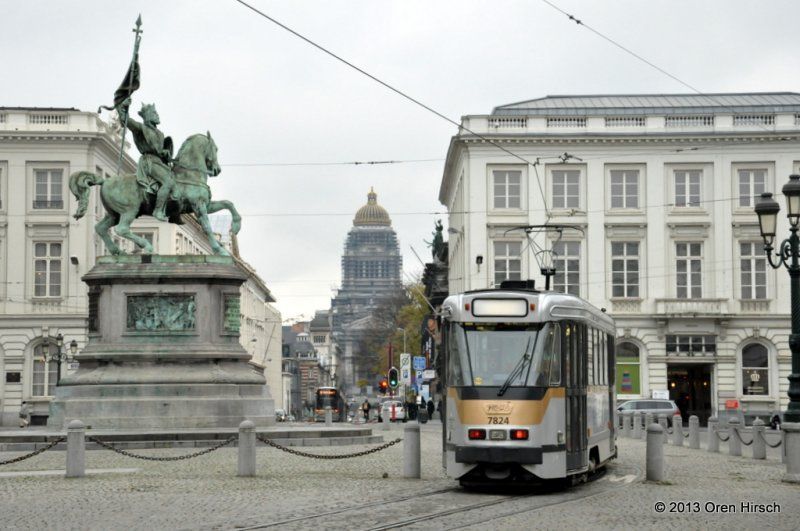 La Brugeoise 6-axle PCC tram 7824