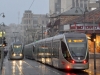 Alstom Citadis 302 017 and Alstom Citadis 037
