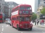 London "Routemaster" Double Decker Buses