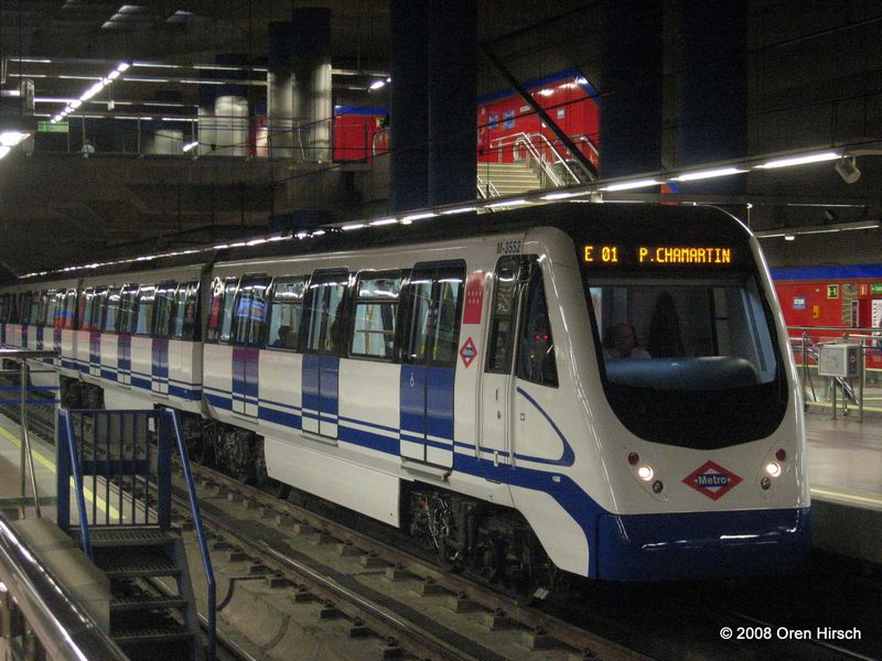 Madrid Metro CAF 3000 Series | Oren's Transit Page