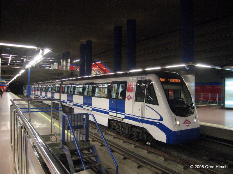 Madrid Metro CAF 3000 Series | Oren's Transit Page