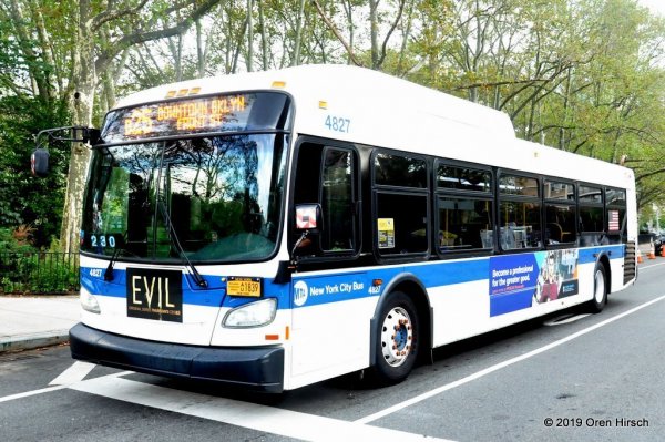 New Flyer XD40 4827